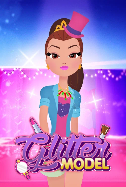 Glitter Model постер
