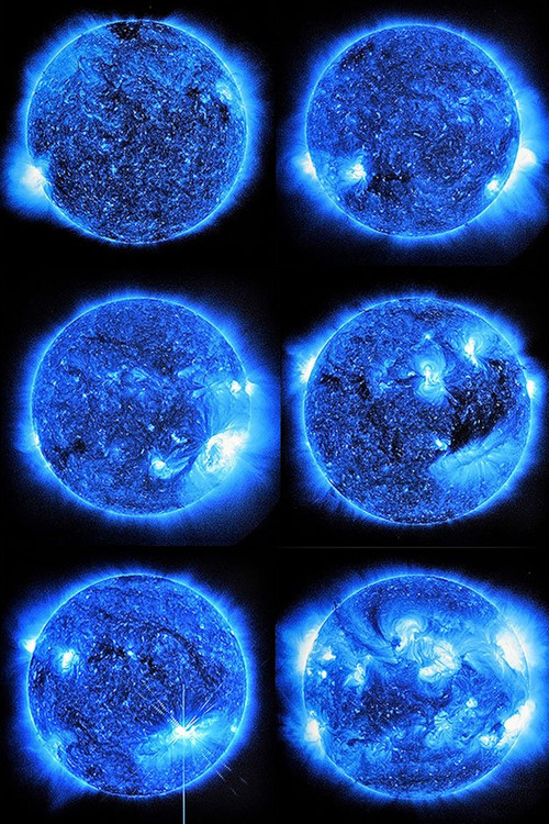 Die Sonne um Mitternacht schauen SDO/NASA постер