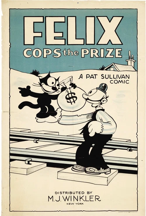 Felix Cops the Prize постер