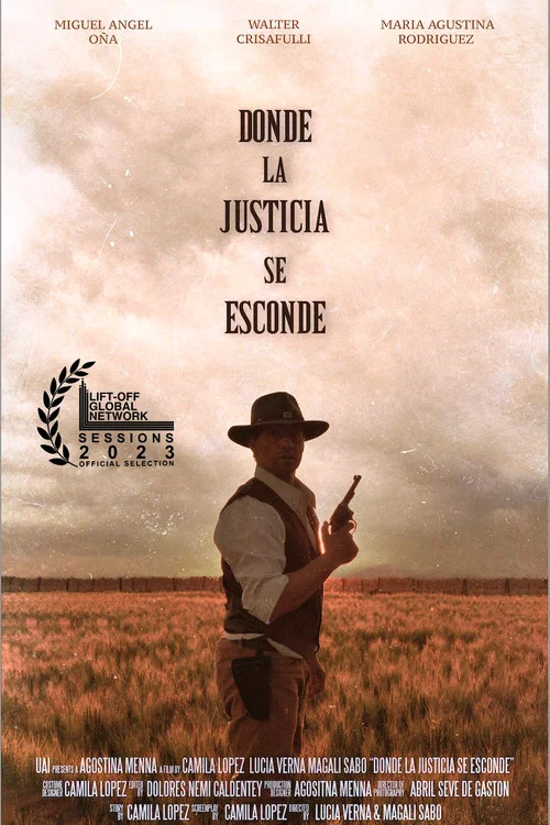 Donde la Justicia se Esconde постер