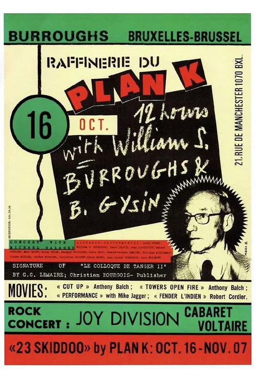 Joy Division: Plan K, Brussels 16th October, 1979 постер