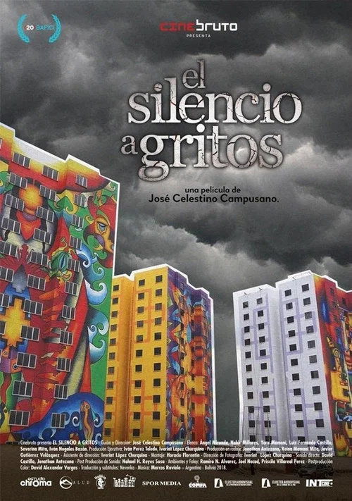 El silencio a gritos постер
