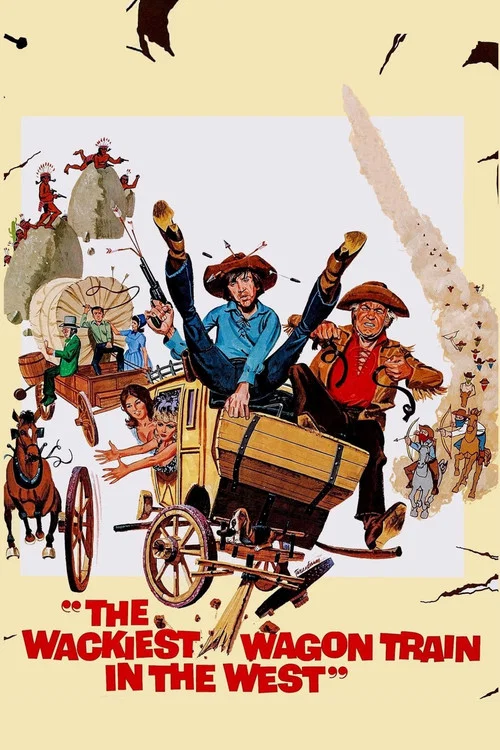 The Wackiest Wagon Train in the West постер
