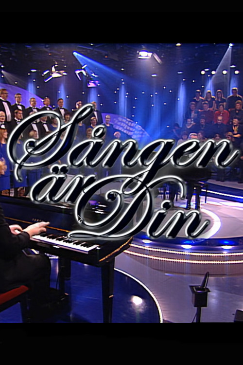 Sången är din постер