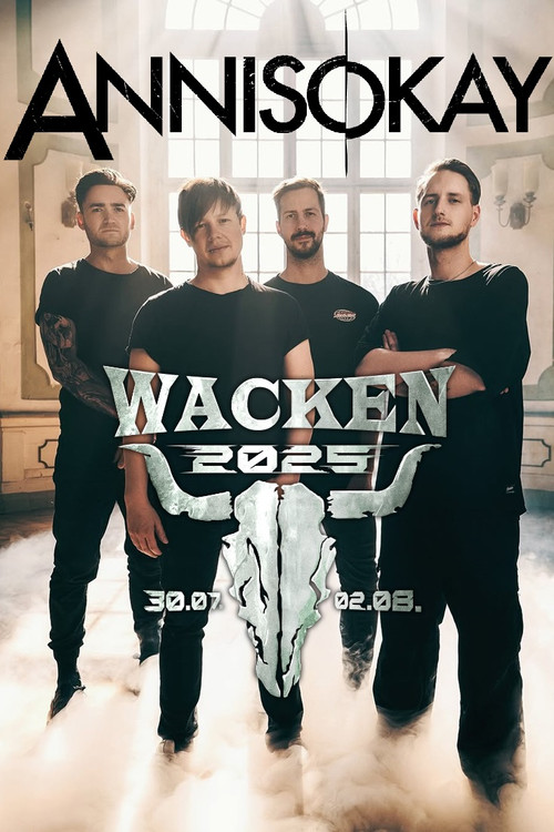 Annisokay Live at Wacken 2025 постер