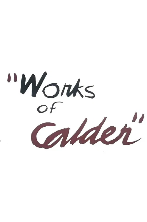 Works of Calder постер