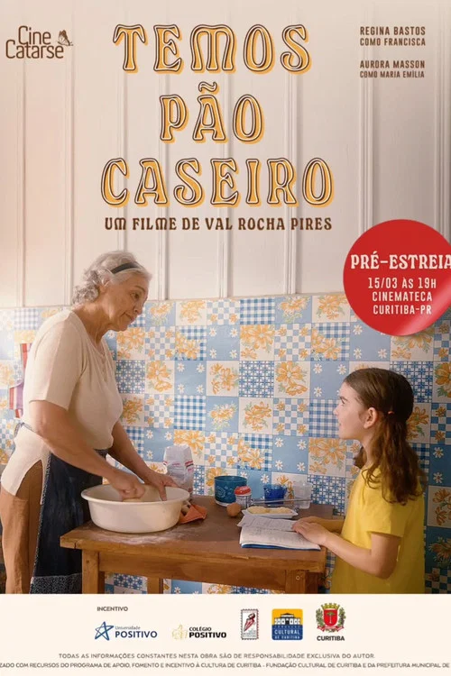 Temos pão caseiro постер