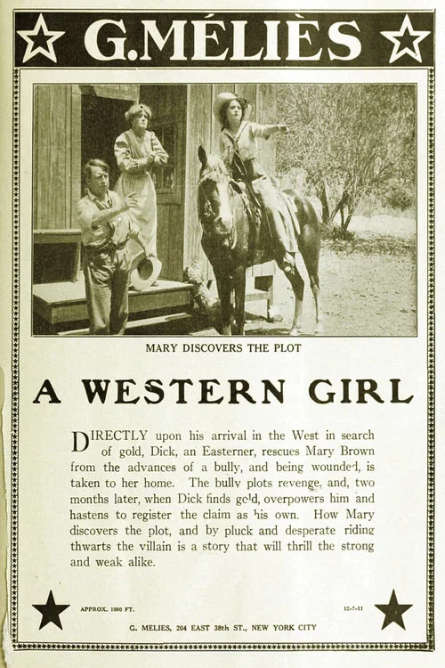 A Western Girl постер