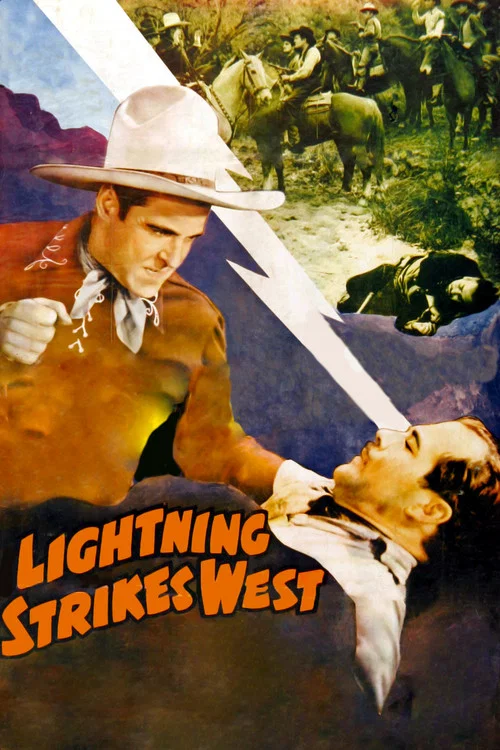 Lightning Strikes West постер