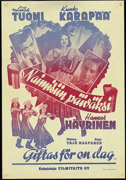 Naimisiin päiväksi постер
