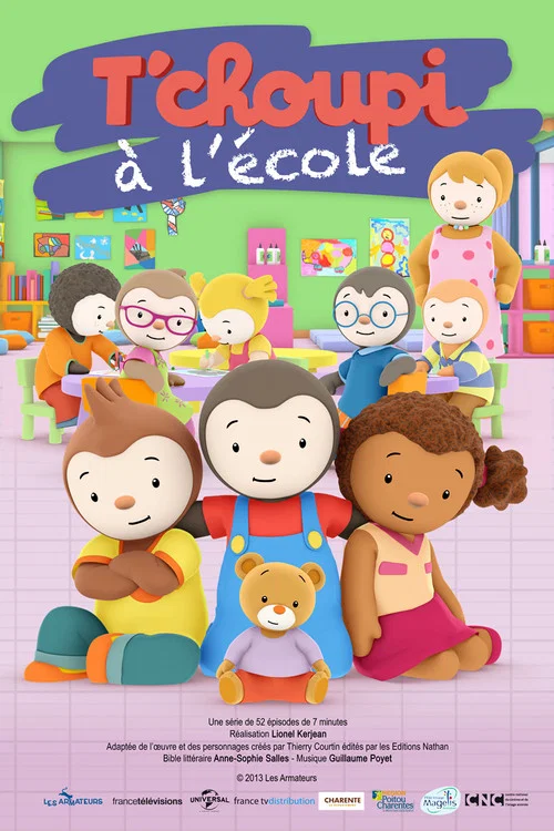 T'choupi à l'école постер