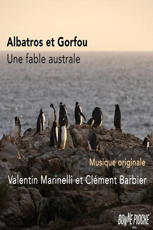 Albatros et gorfou, une fable australe постер