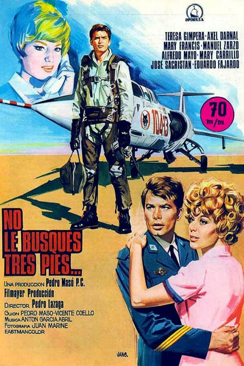 No le busques tres pies... постер