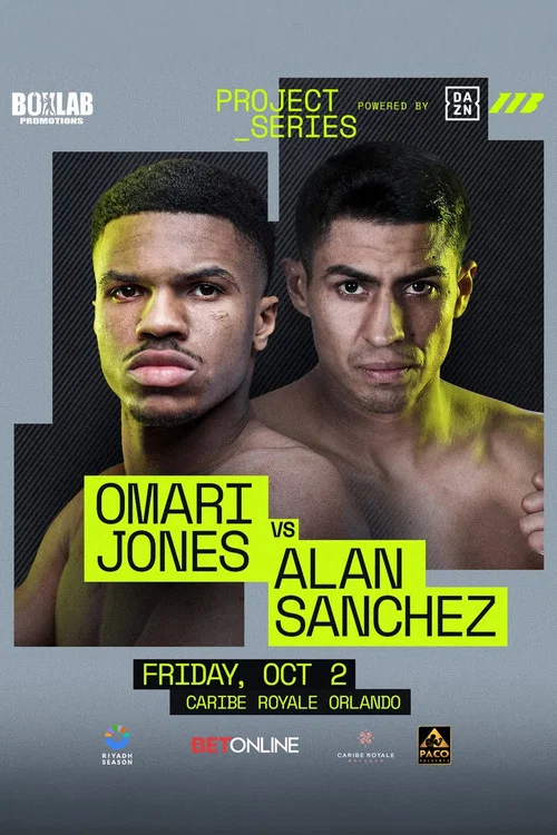 Omari Jones vs. Alan Sanchez постер