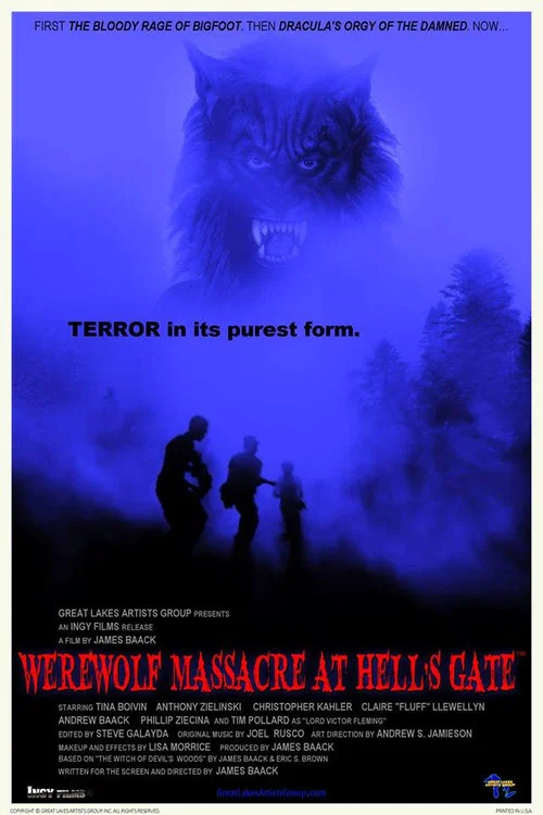 Werewolf Massacre at Hell's Gate постер