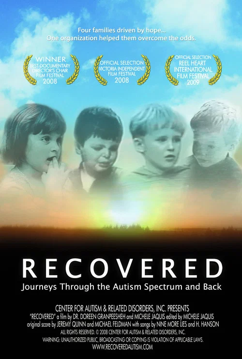 Recovered: Journeys Through the Autism Spectrum and Back постер