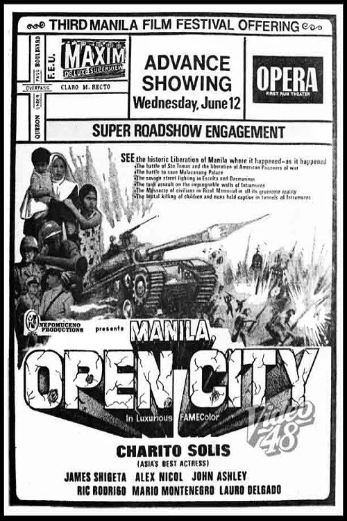 Manila, Open City постер