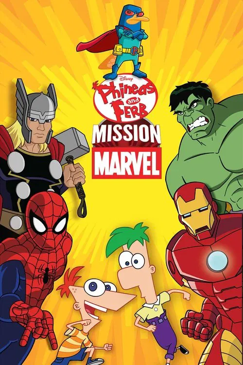 Финес и Ферб: Миссия Marvel постер