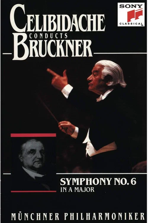 Bruckner - Symphony No. 6 (Sergiu Celibidache, live at Philharmonie am Gasteig, Munich) постер
