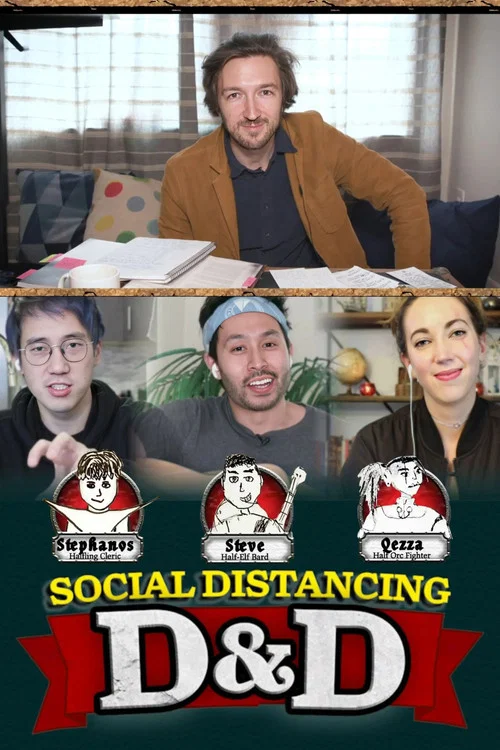 Social Distancing & D&D постер