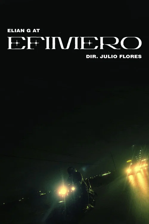 Efímero постер