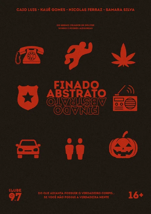 Finado Abstrato постер