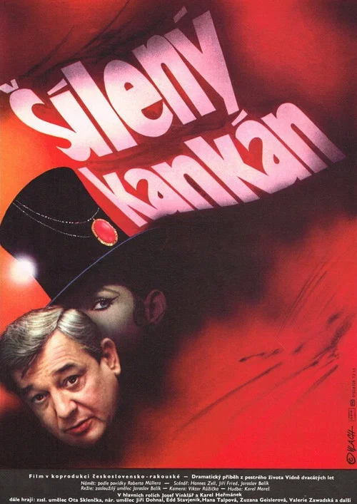 Šílený kankán постер