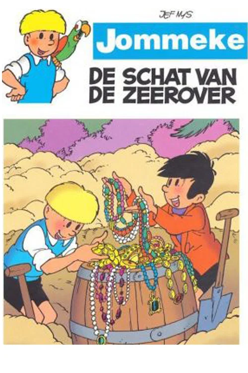 Jommeke en de schat van de zeerover постер