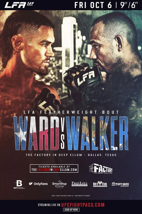 LFA 169: Ward vs. Walker постер