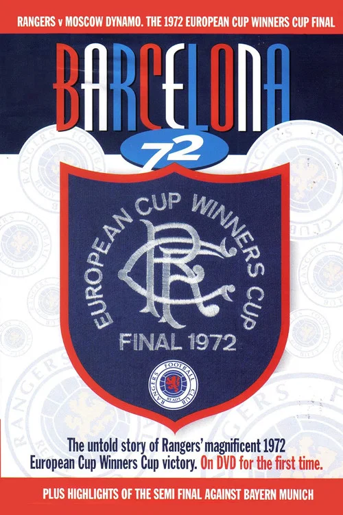 Rangers F.C - Barcelona ’72 European Cup Winner Cup постер