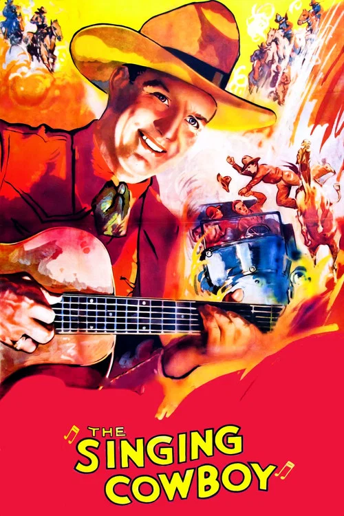 The Singing Cowboy постер
