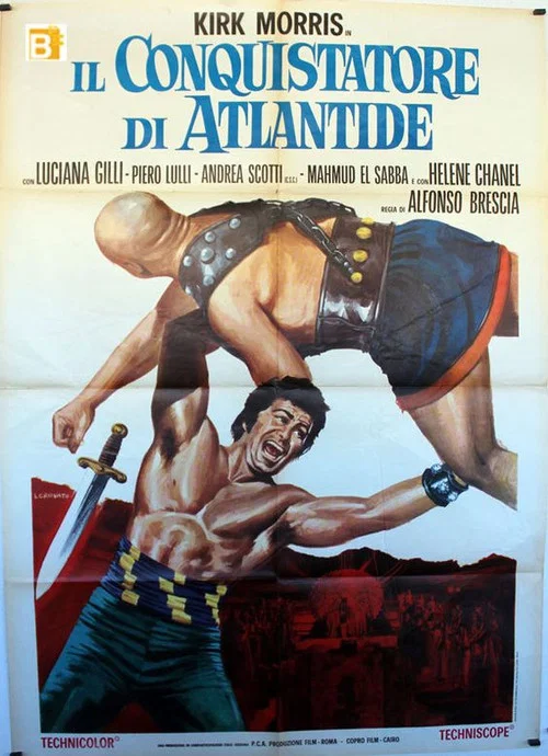 Il conquistatore di Atlantide постер
