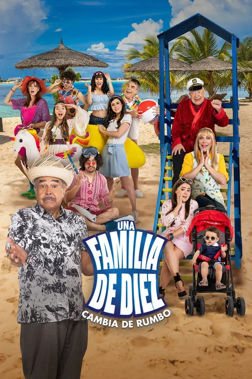 Una familia de diez постер