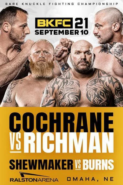 BKFC 21: Richman vs. Cochrane постер