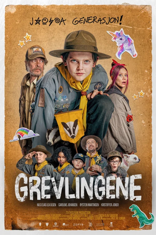 Grevlingene постер