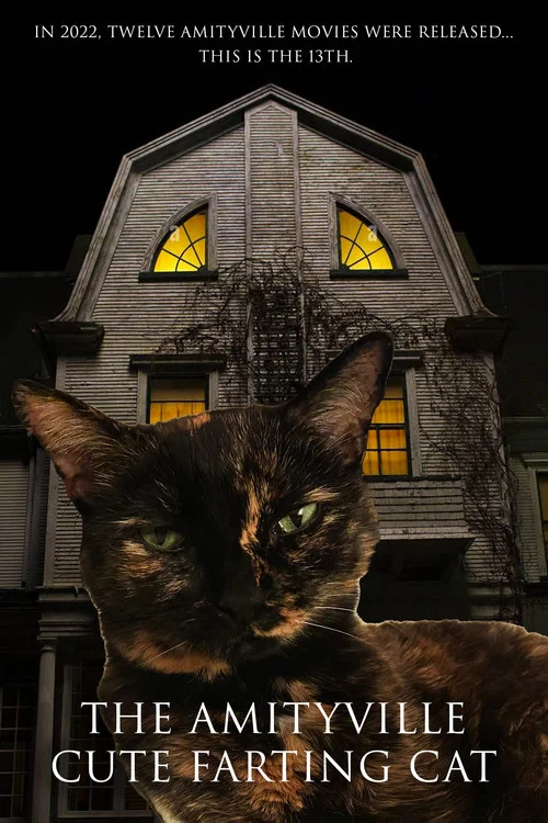 The Amityville Cute Farting Cat постер