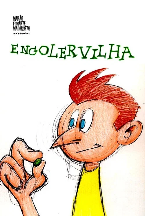 Engolervilha постер