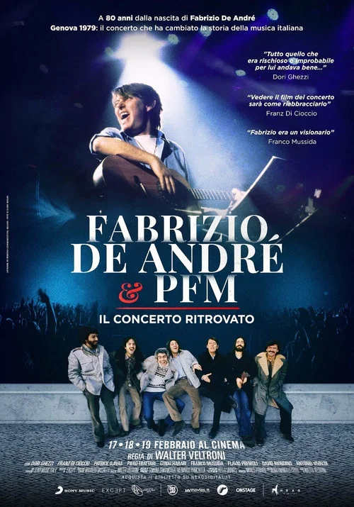 Faber in Sardegna & L'ultimo concerto di Fabrizio De André постер