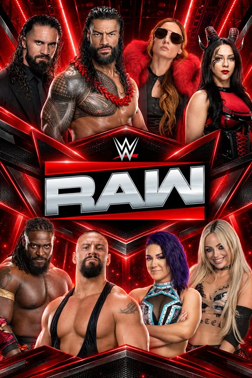 WWE RAW постер