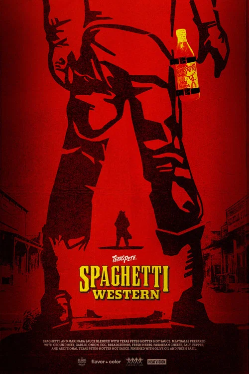 Texas Pete Spaghetti Western постер
