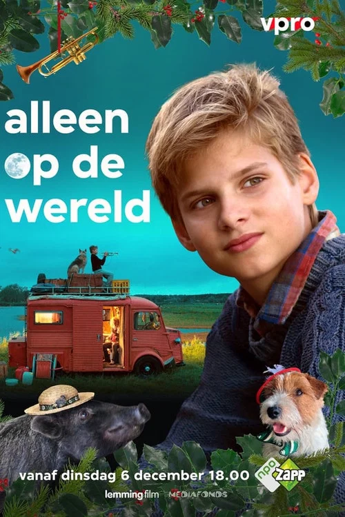Alleen op de wereld постер