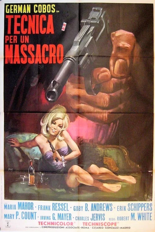 Tecnica per un massacro постер