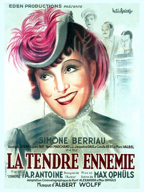 La Tendre Ennemie постер
