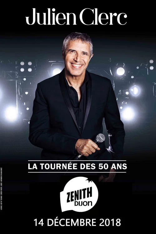 Julien Clerc - La tournée des 50 ans постер