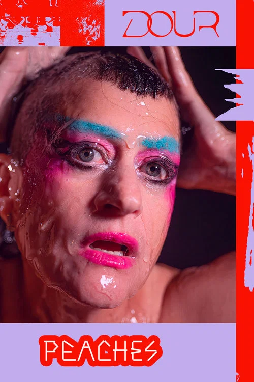 Peaches - Dour Festival 2026 постер