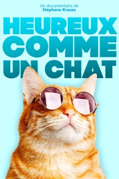 Heureux comme un chat постер