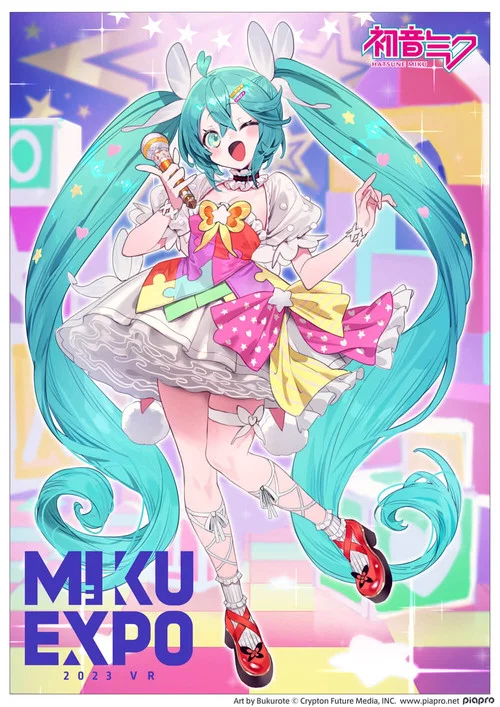 Hatsune Miku: Miku Expo 2023 VR постер