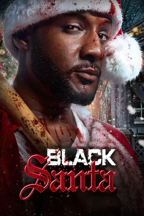 Black Santa постер