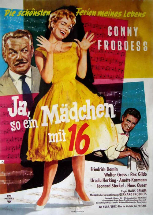 Ja, so ein Mädchen mit sechzehn постер