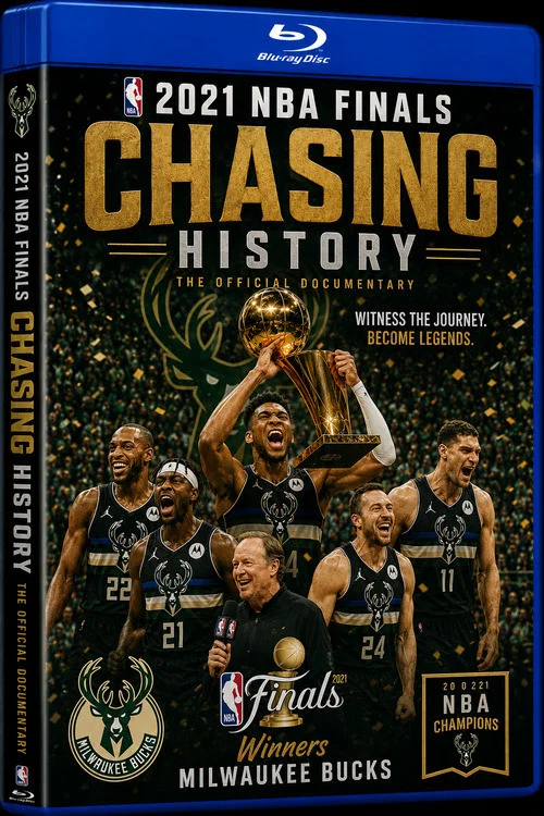 2021 NBA Champions - Milwaukee Bucks - Chasing History постер